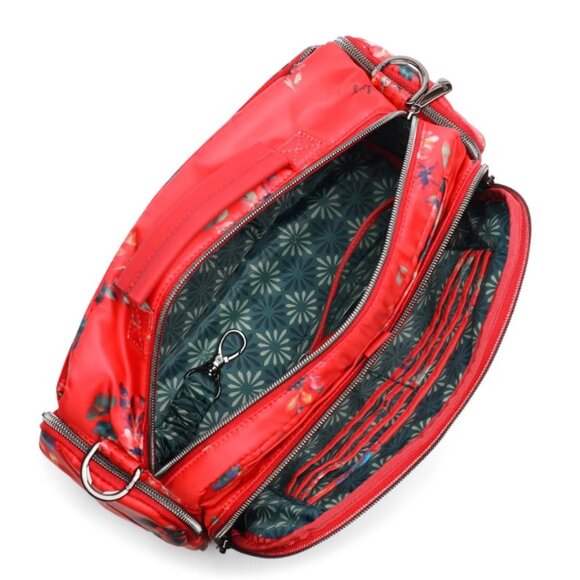 Lug Trolley 2 Crossbody Bag Bouquet Red NWT - Picture 2 of 11